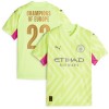 Officiële Voetbalshirt Doelman Manchester City Champions of Europe Derde 2023-24 - Heren